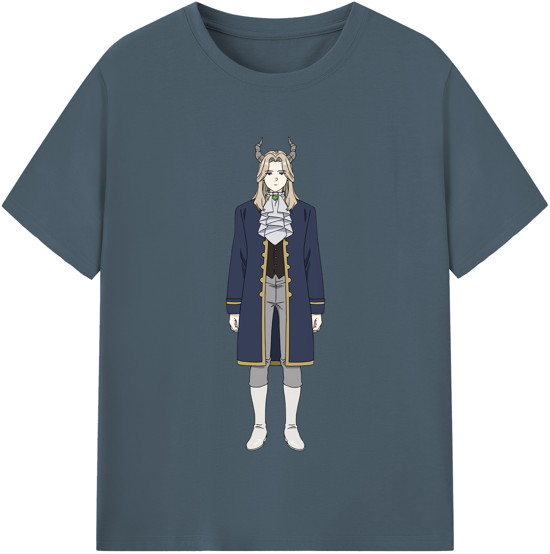 （画像用） 葬送のフリーレン Frieren 綿100％半袖Tシャツ（フロントプリント）